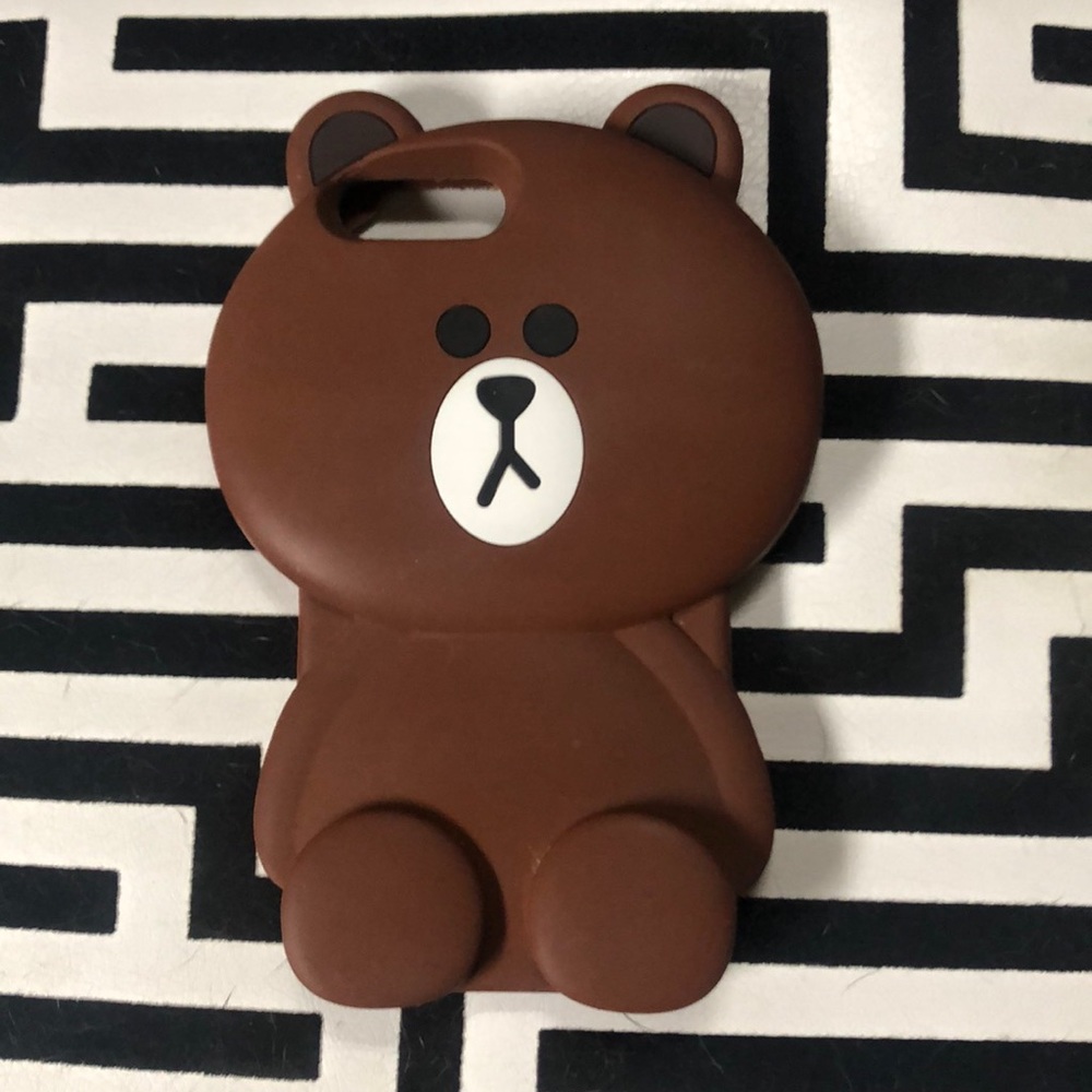 Brown bear iPhone 8 Plus 3D case